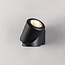 Außen-Wandlampe Savia LED verstellbar in Schwarz