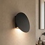 Design-Außenwandlampe Ollie - Schwarz mit integrierter LED