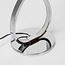 Design-Tischlampe Infinita in Chrom mit integrierten LEDs