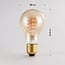 Dimmbare E27 Spiralfilamentlampe, 4,5W, 2700K, Amberglas Ø60 mm