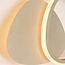 Design Wandlampe Melana mit integrierter LED in Sandbeige