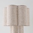 Tischlampe Hiko aus Leinen - beige