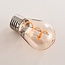 Filamentlampe LED dimmbar 3 Watt Amberglas, 45 mm (2200K)