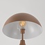 Design-Stehlampe Mura in warmem Taupe aus Metall