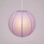 Hellvioletter Nylon-Lampion für den Außenbereich
