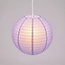 Violetter Nylon-Lampion für den Außenbereich