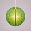 Grüner Nylon-Lampion für den Außenbereich