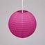 Pinker Lampion aus Nylon für den Außenbereich