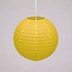 Gelber Nylon-Lampion für den Außenbereich