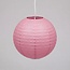 Rosa Nylon-Lampion für den Außenbereich