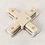 X-Verbindungsstück für 1-Phasen-Schiene in Beige