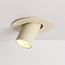 Ausrichtbarer Einbaustrahler in Beige Ø10 cm