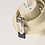 Ausrichtbarer Einbaustrahler in Beige Ø10 cm