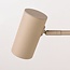 Verstellbare Wandlampe Revah in Beige