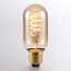 Dimmbare E27-LED-Röhrenlampe Ø45 mm mit Amberglas 4W 1800K