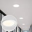 18W LED Downlight rund mit einstellbarer Farbtemperatur - Ø225mm