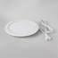 18W LED-Downlight mit CCT rund - 3000K/4000K/6500K - Ø225mm - Weiß