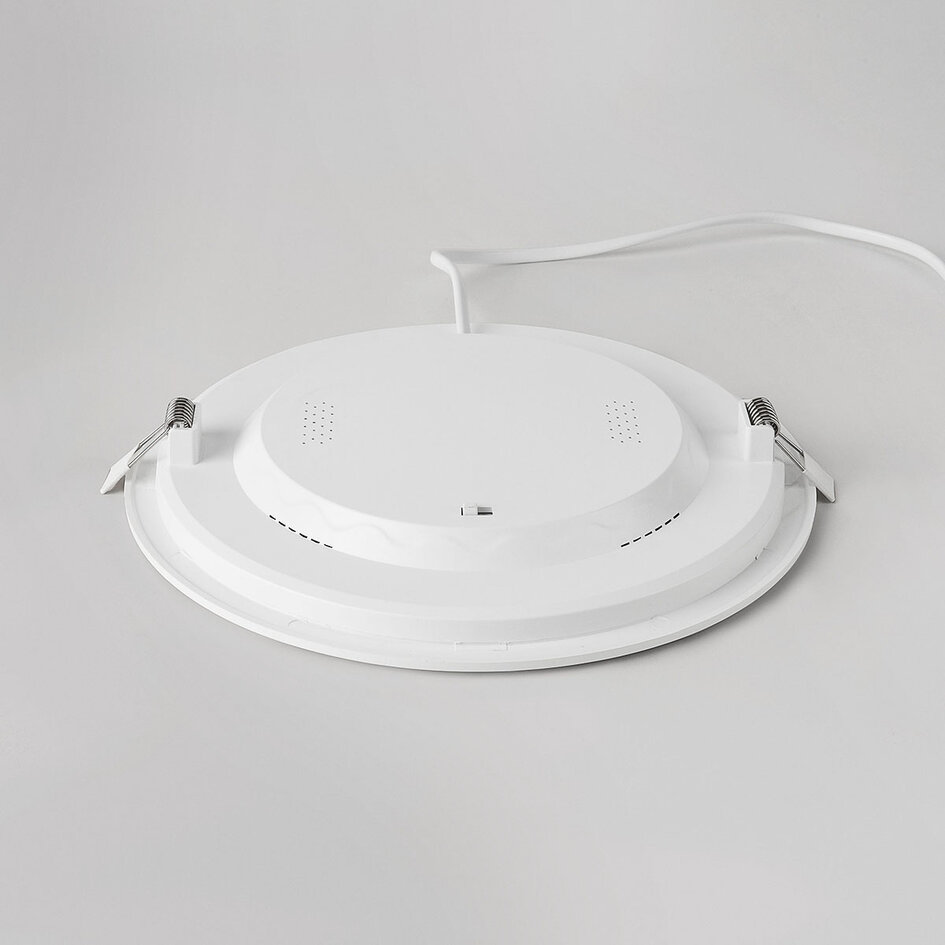 18W LED-Downlight mit CCT rund - 3000K/4000K/6500K - Ø225mm - Weiß