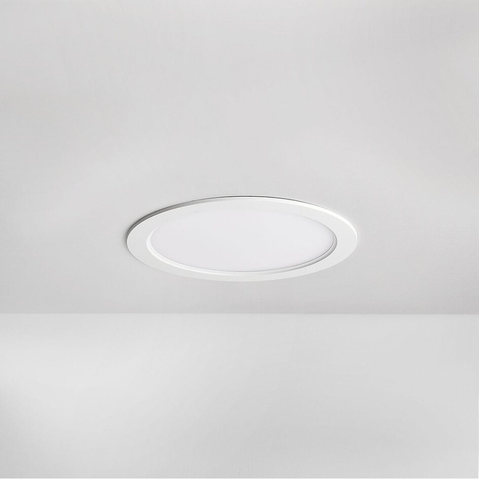 18W LED-Downlight mit CCT rund - 3000K/4000K/6500K - Ø225mm - Weiß