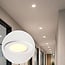 LED Downlight rund 6W mit einstellbarer Lichtfarbe - Ø120mm
