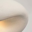 Wabi-Sabi-Deckenlampe Kawa mit Steineffekt in Weiß