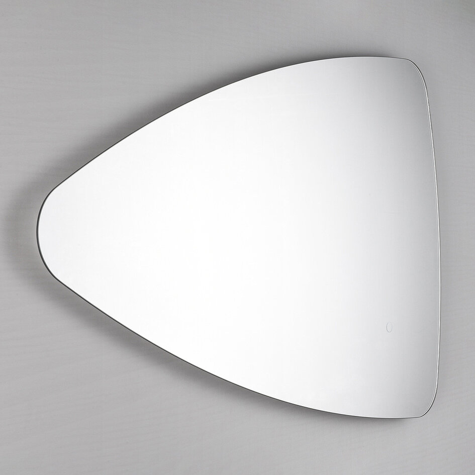 Badezimmerspiegel Vitra 90 x 60 cm Berührungssteuerung, einstellbare Lichtfarbe