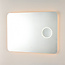 Badezimmerspiegel Sari mit einstellbarer LED, Touch-Dimmer und Heizung – 60x80 cm
