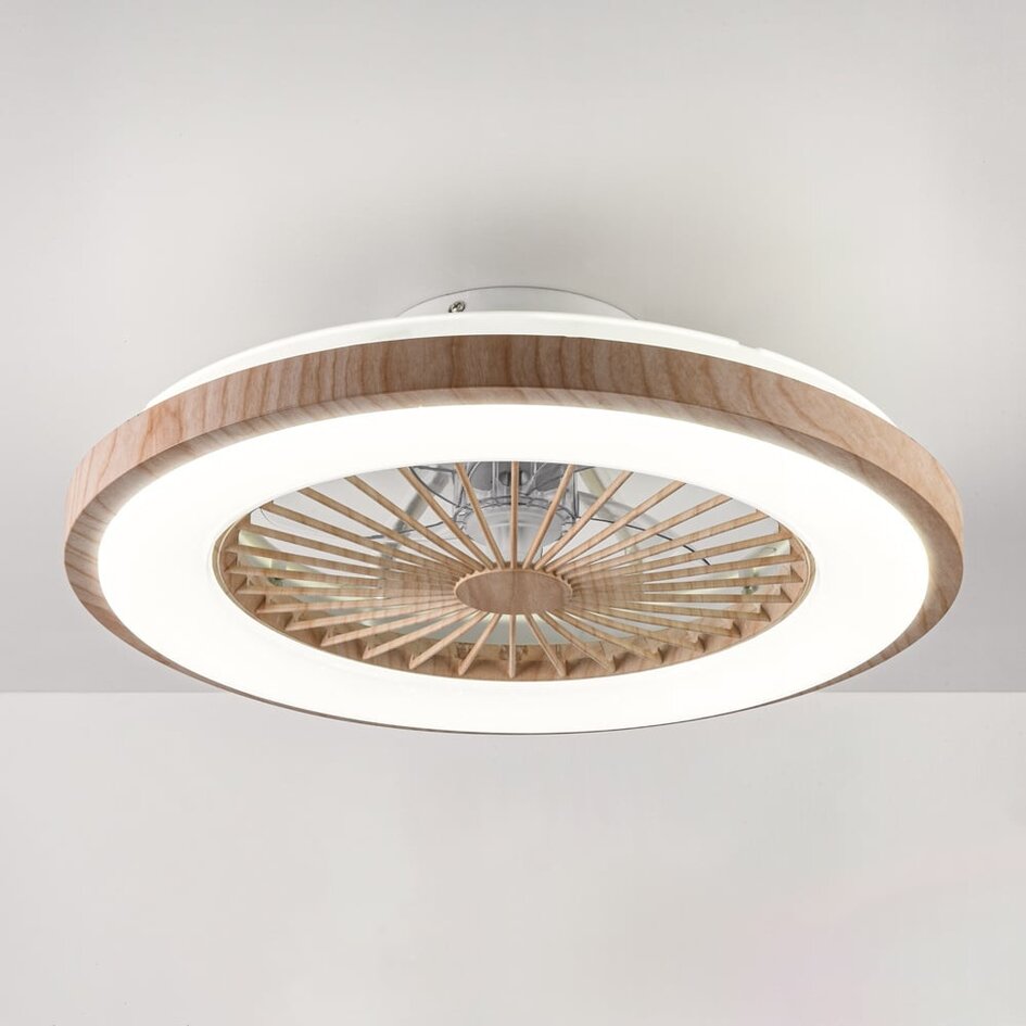 Starry-Deckenventilator mit anpassbarer Farbtemperatur und Sterneffekt