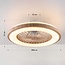 Starry-Deckenventilator mit anpassbarer Farbtemperatur und Sterneffekt
