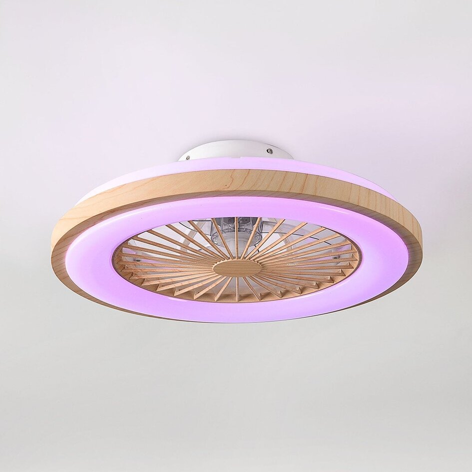Starry-Deckenventilator mit anpassbarer Farbtemperatur und Sterneffekt