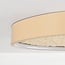 Deckenleuchte Elipsie mit 3-stufig dimmbarer LED und Steineffekt - Beige
