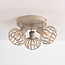 Deckenleuchte Kelly mit 3 drehbaren Metallschirmen - Sandbeige