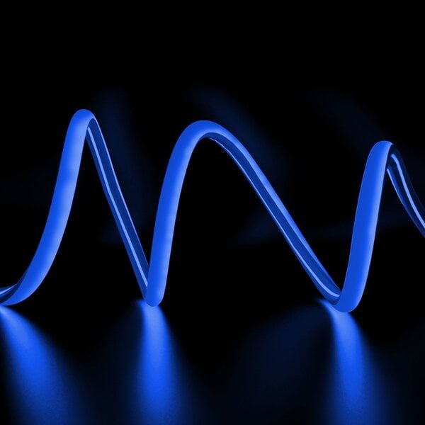 Neon-LED-Streifen DINA in Blau