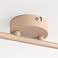 Deckenleuchte Phiene mit 2 drehbaren amber Gläsern - beige