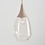 6-flammige Hängelampe Loic mit transparentem Glas - Sandbeige