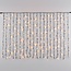Lichtvorhang erweiterbar schwarz | ab 2 Meter | 300 LEDs | 2200K extra warmweiß | Gummi