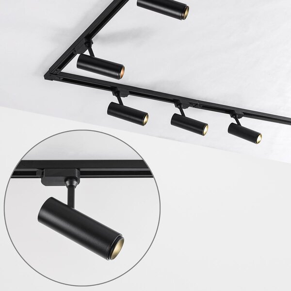 Modernes 1-phasiges Schienensystem 3-Meter Jazz-Spots - Deckenleuchte