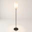 Stehlampe mit weißem Glas - Karsten