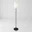 Stehlampe mit weißem Glas - Karsten