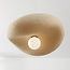 Wabi Sabi Hängelampe Kawa mit sandbeigem Steineffekt – 40 x 36 cm