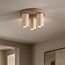 Deckenleuchte Cova mit drei Spots in Travertin-Optik - Sandbeige