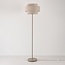Stehleuchte Corry mit Leinenschirm - Sandbeige