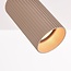 Decken-Spot Blaze mit geripptem Spot - Sandbeige