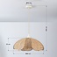 Pendelleuchte Falerie mit Rattanschirm - Natur