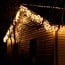 Eiszapfenbeleuchtung erweiterbar | ab 3 Meter mit 114 LEDs: warmweiß | Gummi