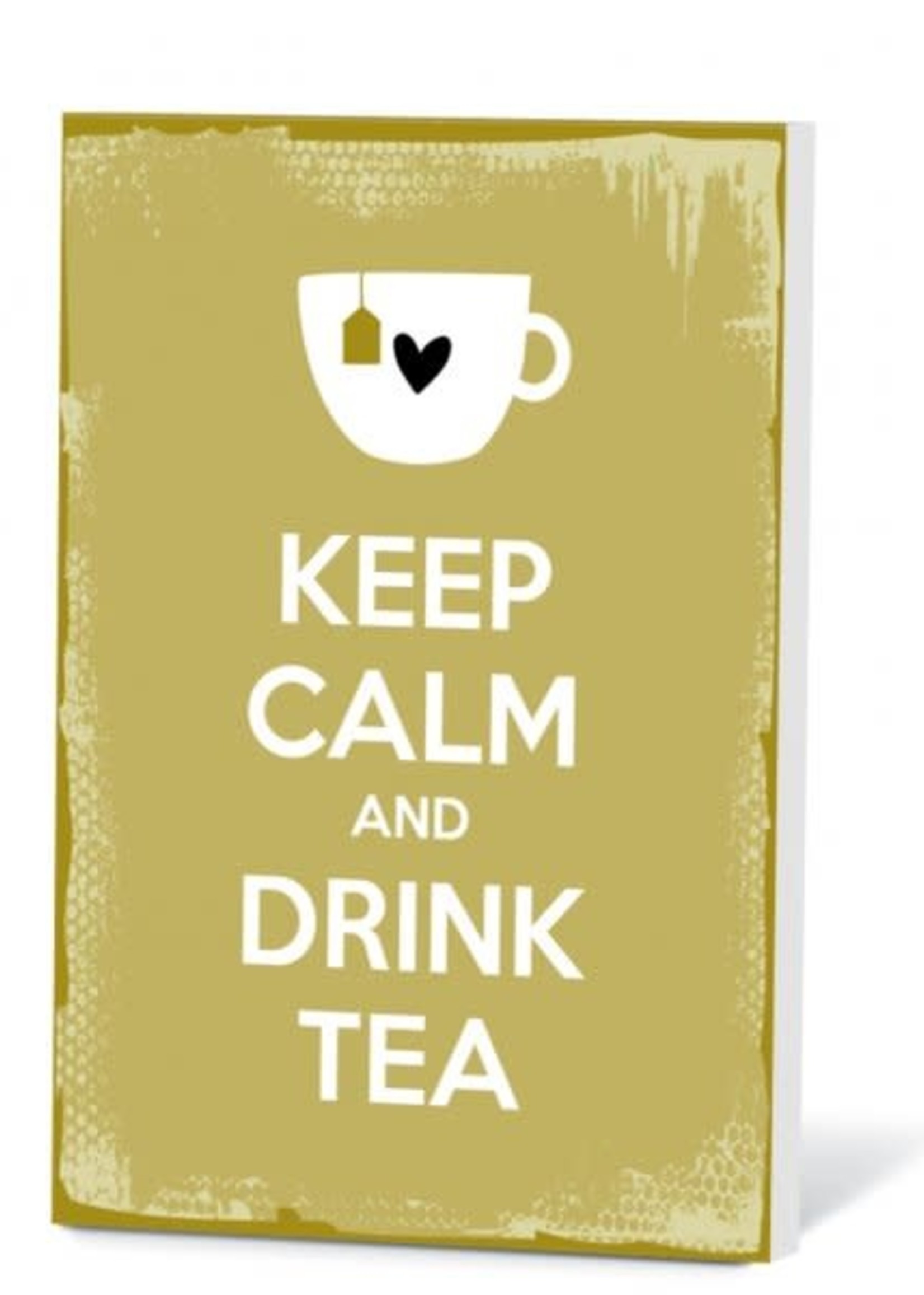 Theekaart Keep Calm and drink tea