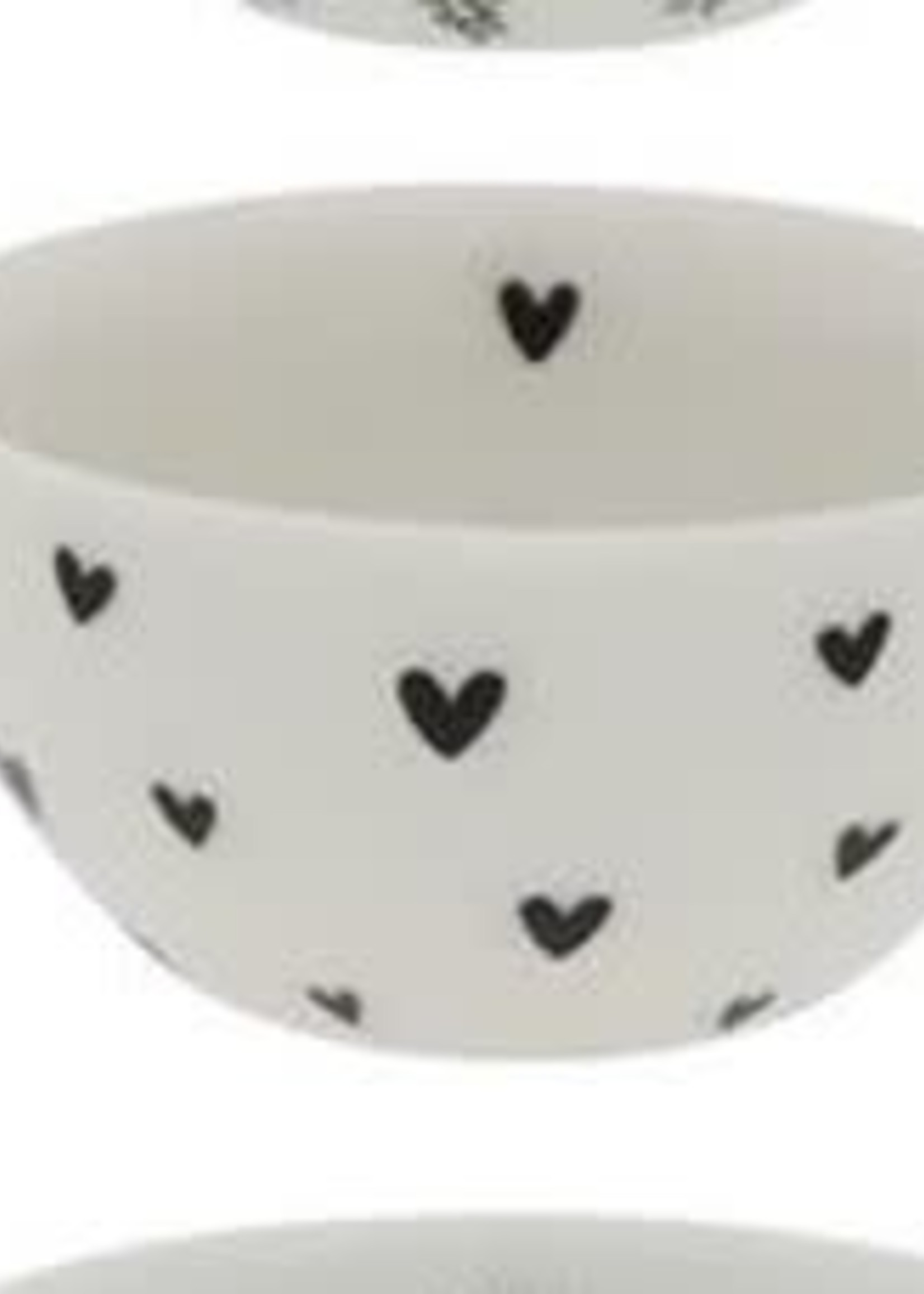 BASTION COLLECTIONS Bowl Small Hearts 6x3cm