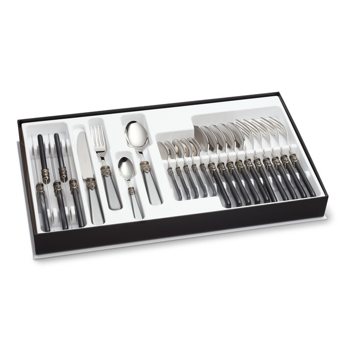 Cutlery Box, Gray (mother-of-pearl sheen)