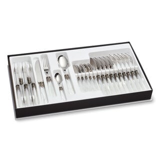 Cutlery Box, White (mother-of-pearl)