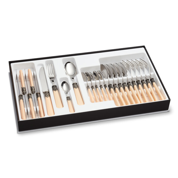 Cutlery Box, Ivory (plain)